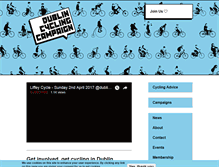 Tablet Screenshot of dublincycling.com